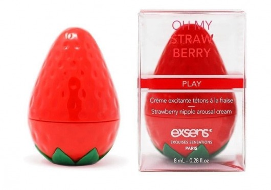 Крем для стимуляции сосков Oh My Strawberry - 8 мл. - Exsens - купить с доставкой в Новочебоксарске