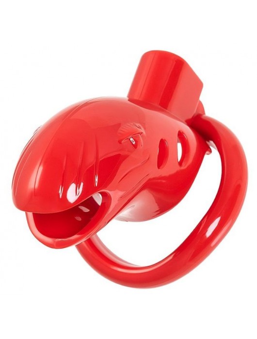 Красный мужской пояс верности из пластика - ToyFa - купить с доставкой в Новочебоксарске