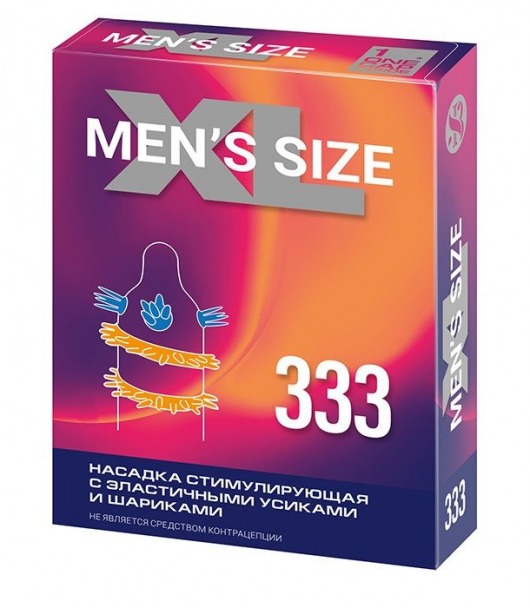 Стимулирующая насадка на пенис MEN SIZE 333 - Sitabella - в Новочебоксарске купить с доставкой