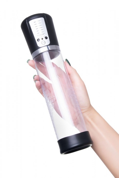 Прозрачная автоматическая помпа для пениса Sigurd - Sexus - в Новочебоксарске купить с доставкой