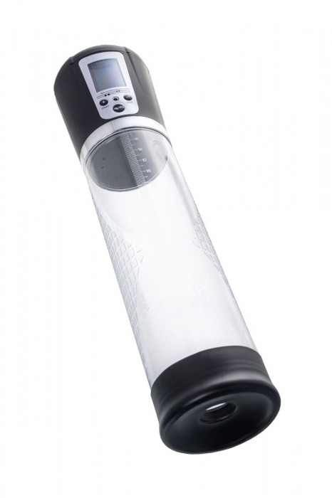 Прозрачная автоматическая помпа для пениса Alrik - Sexus - в Новочебоксарске купить с доставкой