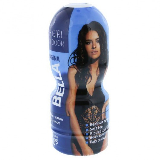 Телесный мастурбатор-вагина в тубе Bella - Dream Toys - в Новочебоксарске купить с доставкой