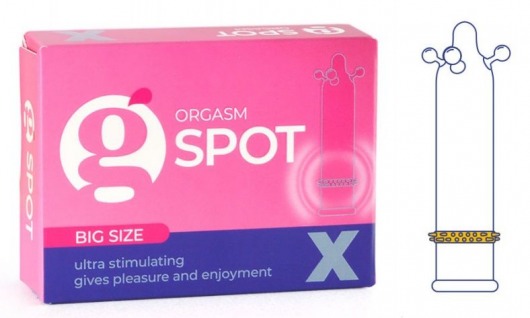 Стимулирующая насадка G-Spot X Big size - Sitabella - купить с доставкой в Новочебоксарске