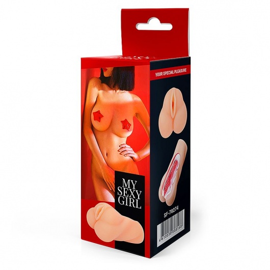 Мягкий реалистичный мастурбатор-вагина - Bior toys - в Новочебоксарске купить с доставкой