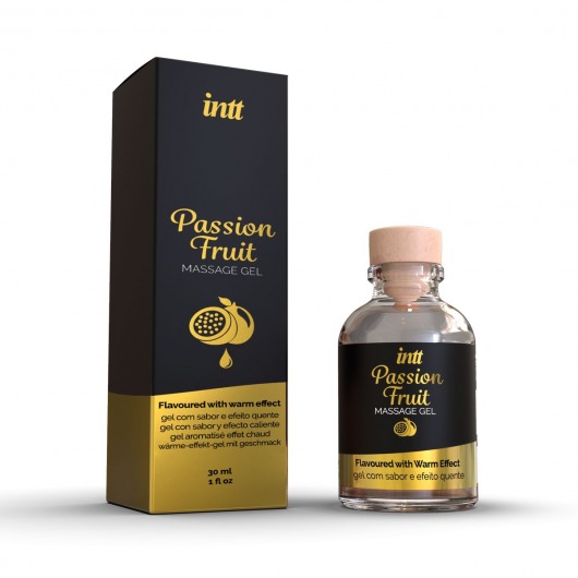 Массажный гель с ароматом маракуйи Passion Fruit - 30 мл. - INTT - купить с доставкой в Новочебоксарске
