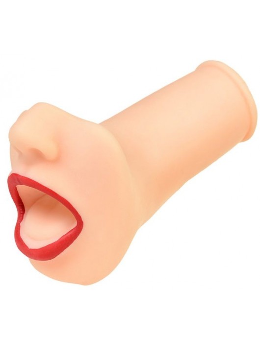 Мастурбатор-ротик с алыми губами - ToyFa - в Новочебоксарске купить с доставкой