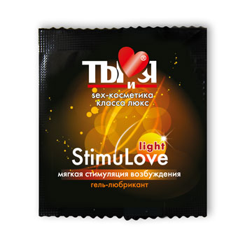 Разогревающий гель-лубрикант Stimulove Light в одноразовой упаковке - 4 гр. - Биоритм - купить с доставкой в Новочебоксарске