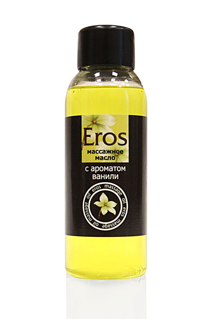 Массажное масло Eros sweet с ароматом ванили - 50 мл. - Биоритм - купить с доставкой в Новочебоксарске