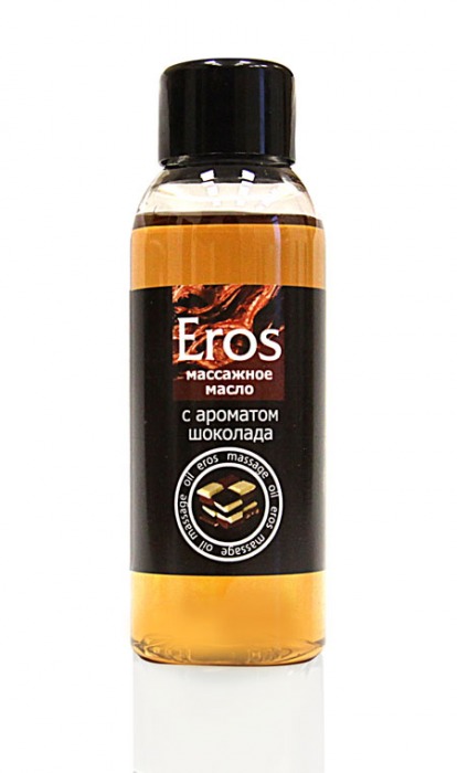 Масло массажное Eros tasty с ароматом шоколада - 50 мл. - Биоритм - купить с доставкой в Новочебоксарске