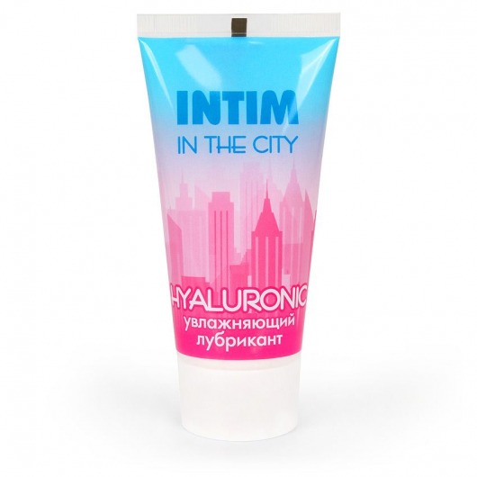 Увлажняющий лубрикант на водной основе Intim in the city Hyaluronic - 60 гр. - Биоритм - купить с доставкой в Новочебоксарске