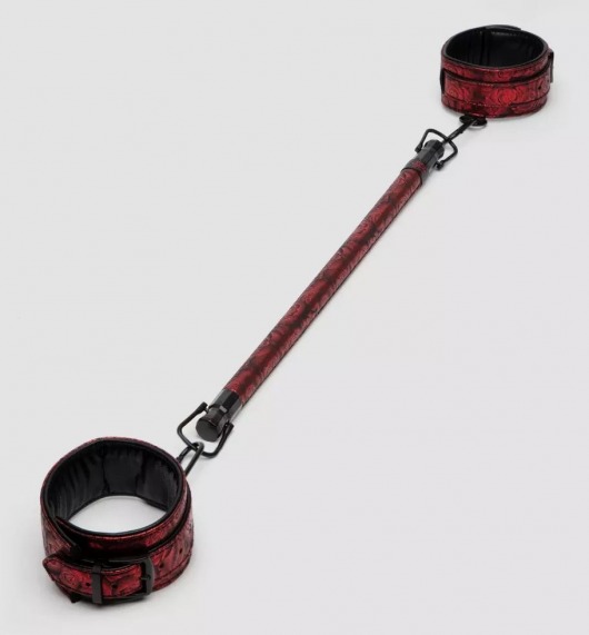 Распорка для ног Reversible Restraint Bar with Cuffs - Fifty Shades of Grey - купить с доставкой в Новочебоксарске