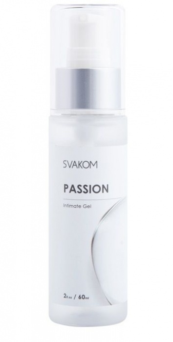 Смазка на водной основе Passion Intimate Gel - 60 мл. - Svakom - купить с доставкой в Новочебоксарске