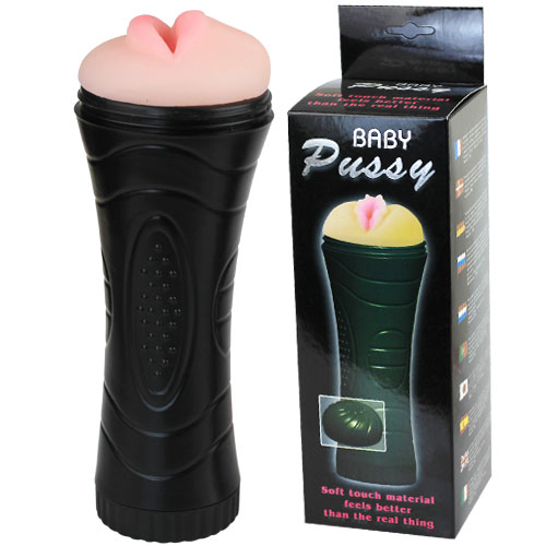 Мастурбатор-ротик  Baby Pussy в колбе без вибрации - Baile - в Новочебоксарске купить с доставкой