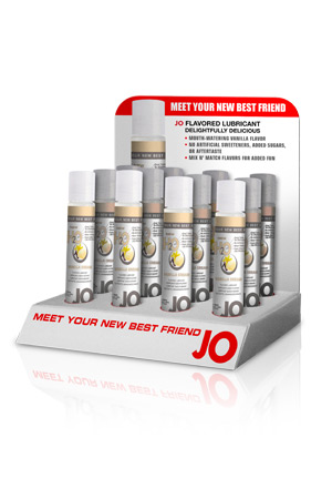 Ароматизированный лубрикант на водной основе JO Flavored Vanilla H2O - 30 мл. - System JO - купить с доставкой в Новочебоксарске