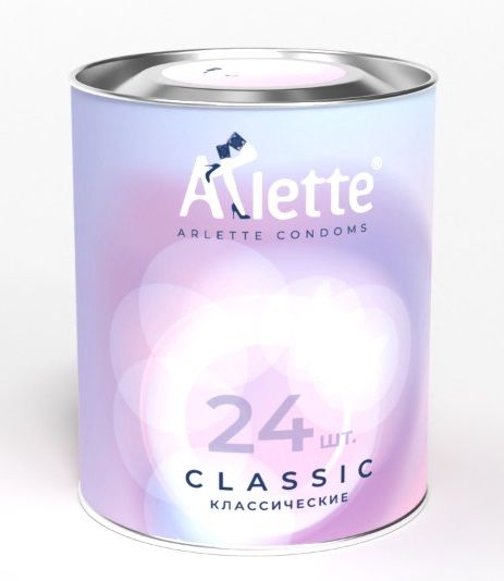 Классические презервативы Arlette Classic - 24 шт. - Arlette - купить с доставкой в Новочебоксарске