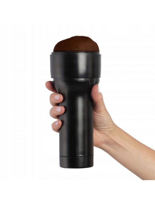 Темнокожий мастурбатор-вагина Feel Stroker - Kiiroo - в Новочебоксарске купить с доставкой