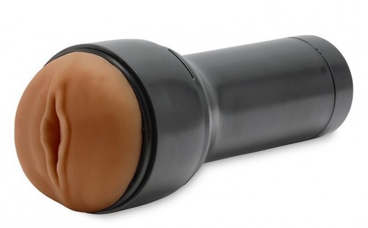 Коричневый мастурбатор-вагина Feel Stroker - Kiiroo - в Новочебоксарске купить с доставкой