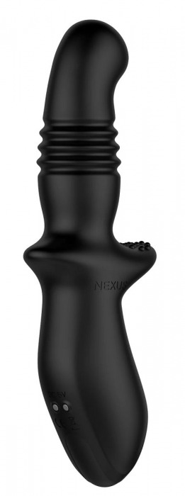 Черный вибромассажер простаты Nexus Thrust с возвратно-поступательными движениями - Nexus Range - в Новочебоксарске купить с доставкой