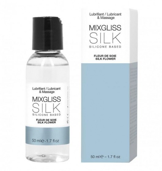 Смазка на силиконовой основе Mixgliss Silk - 50 мл. - Mixgliss - купить с доставкой в Новочебоксарске
