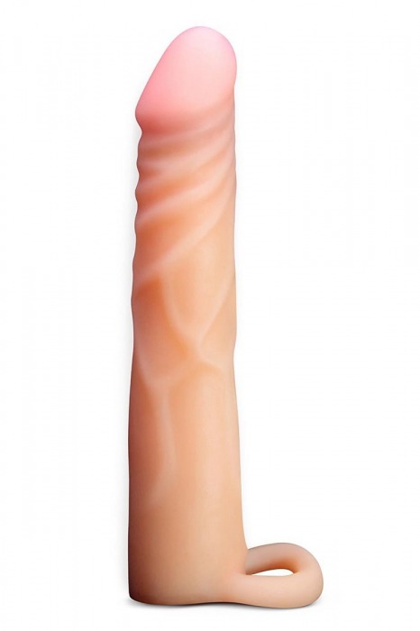 Телесная насадка на пенис Cock Xtender - 17,7 см. - Blush Novelties - в Новочебоксарске купить с доставкой