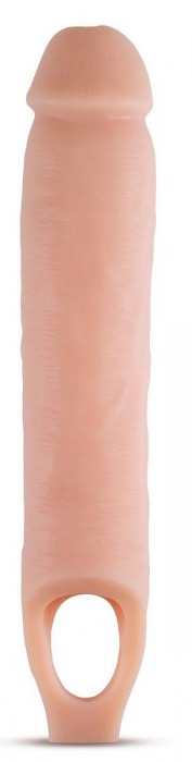 Телесная насадка на пенис 11.5 Inch Cock Sheath Penis Extender - 29,2 см. - Blush Novelties - в Новочебоксарске купить с доставкой