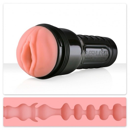 Мастурбатор-вагина Fleshlight - Pink Lady Mini-Lotus - Fleshlight - в Новочебоксарске купить с доставкой