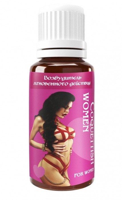 Возбудитель мгновенного действия Coquettish Women - 30 мл. - Миагра - купить с доставкой в Новочебоксарске