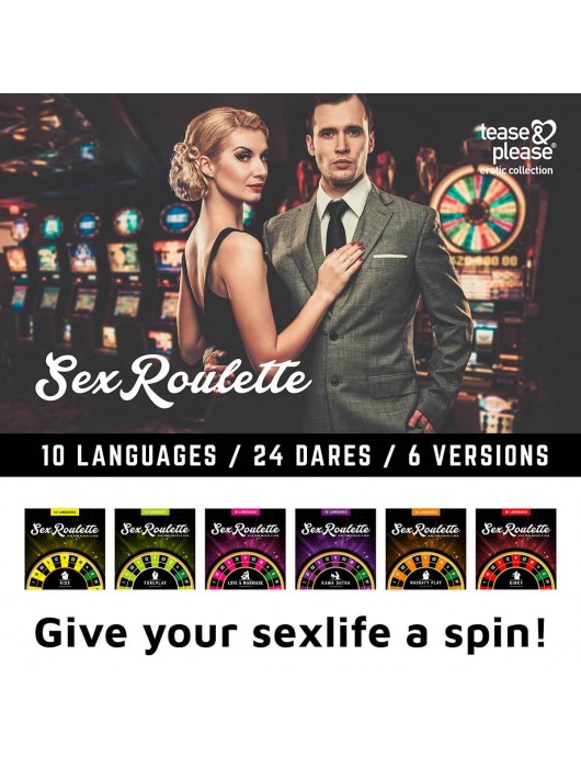 Настольная игра-рулетка Sex Roulette Kamasutra - Tease&Please - купить с доставкой в Новочебоксарске