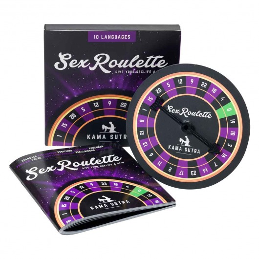 Настольная игра-рулетка Sex Roulette Kamasutra - Tease&Please - купить с доставкой в Новочебоксарске