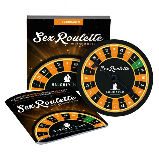 Настольная игра-рулетка Sex Roulette Naughty Play - Tease&Please - купить с доставкой в Новочебоксарске