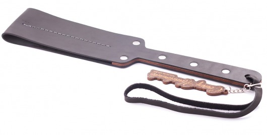 Гладкий мягкий удлиненный пэддл с заклепками - 32 см. - Crazy Handmade - купить с доставкой в Новочебоксарске