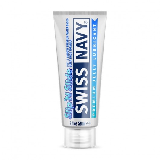 Лубрикант-желе на водной основе Premium Jelly Lubricant - 59 мл. - Swiss navy - купить с доставкой в Новочебоксарске