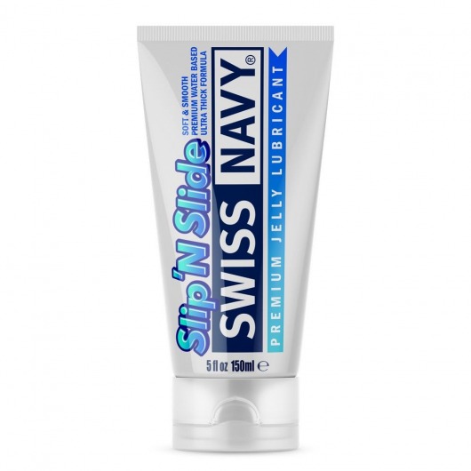 Лубрикант-желе на водной основе Premium Jelly Lubricant - 150 мл. - Swiss navy - купить с доставкой в Новочебоксарске