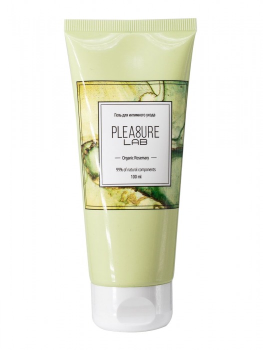 Лубрицирующий гель для интимного ухода Organic Rosemary с ароматом розмарина - 100 мл. - Pleasure Lab - купить с доставкой в Новочебоксарске
