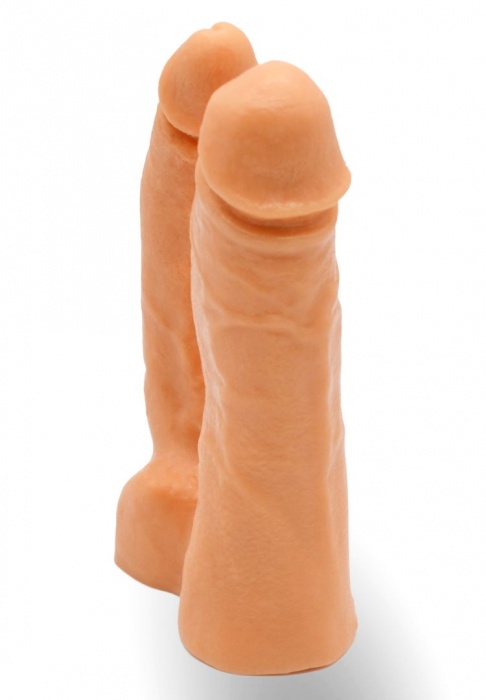 Двойной фаллоимитатор на трусиках с плугом - 15 см. - LOVETOY (А-Полимер) - купить с доставкой в Новочебоксарске