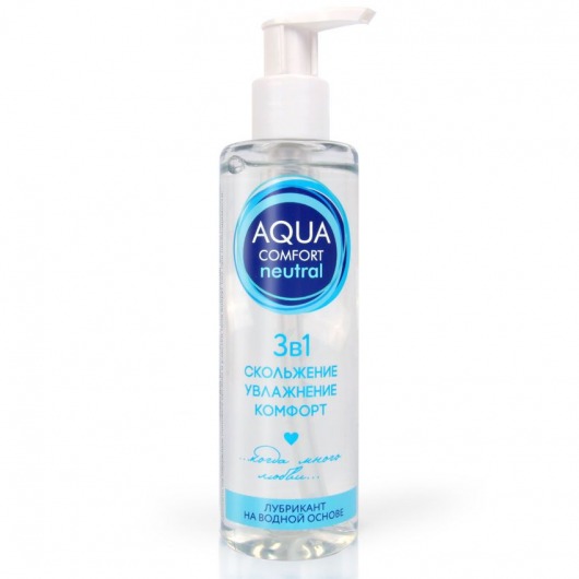 Лубрикант на водной основе Aqua Comfort Neutral - 195 гр. - Биоритм - купить с доставкой в Новочебоксарске