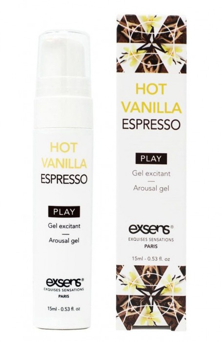 Возбуждающий гель Hot Vanilla Espresso Arousal Gel - 15 мл. - Exsens - купить с доставкой в Новочебоксарске