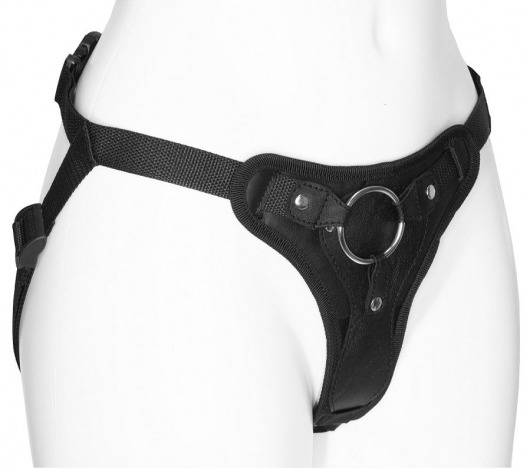 Женские трусики для фиксации насадки кольцом с внутренней насадкой - LOVETOY (А-Полимер) - купить с доставкой в Новочебоксарске