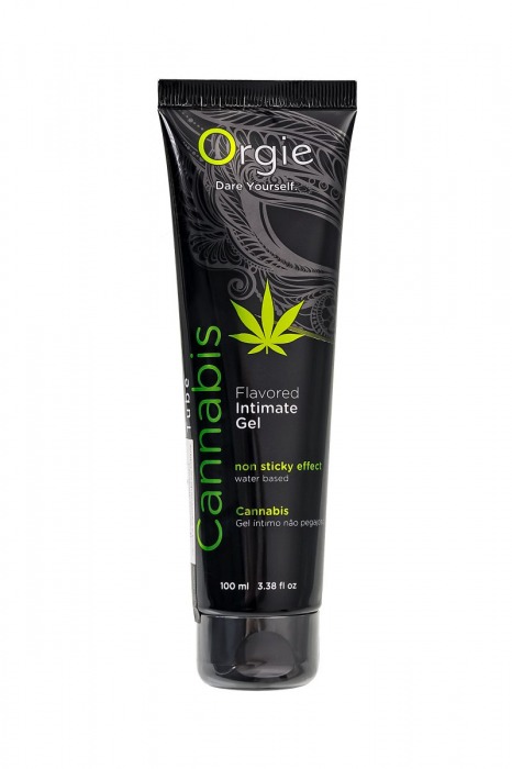 Интимный гель на водной основе ORGIE Lube Tube Cannabis - 100 мл. - ORGIE - купить с доставкой в Новочебоксарске