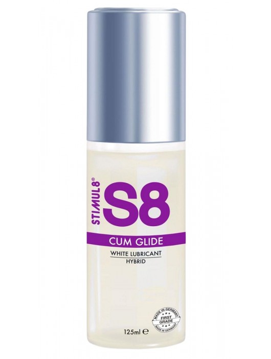 Гибридный лубрикант S8 Hybrid Cum Glide с консистенцией спермы - 125 мл. - Stimul8 - купить с доставкой в Новочебоксарске