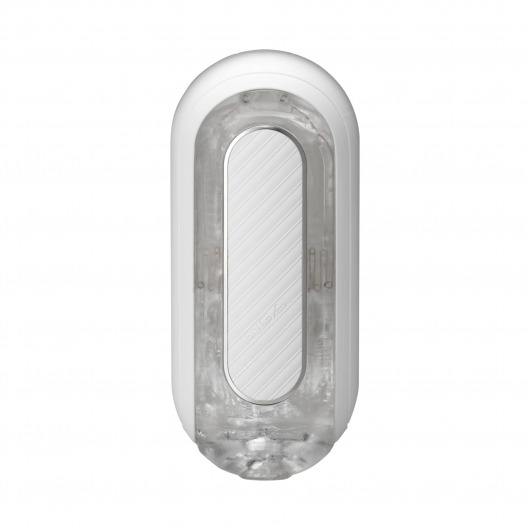 Белый мастурбатор Tenga Flip Zero Gravity с вибрацией - Tenga - в Новочебоксарске купить с доставкой