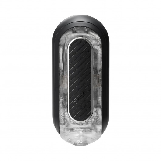 Черный мастурбатор Tenga Flip Zero Gravity с вибрацией - Tenga - в Новочебоксарске купить с доставкой