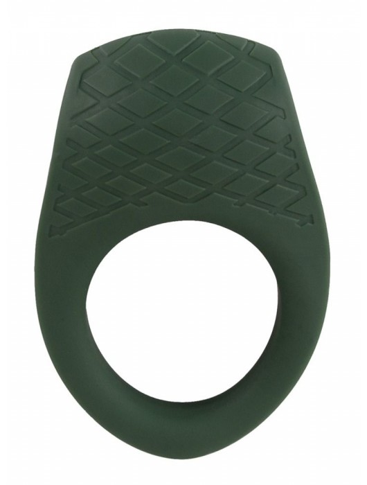 Зеленое эрекционное виброкольцо Luxurious Vibro Cock Ring - Orion - в Новочебоксарске купить с доставкой