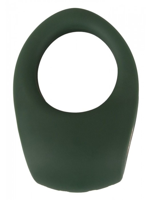 Зеленое эрекционное виброкольцо Luxurious Vibro Cock Ring - Orion - в Новочебоксарске купить с доставкой