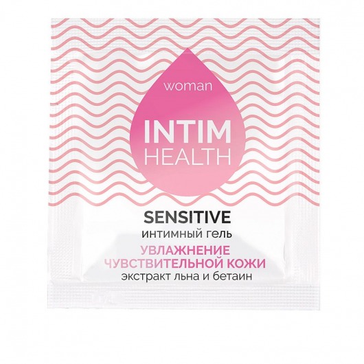 Саше интимного геля на водной основе Intim Health Sensitive - 3 гр. - Биоритм - купить с доставкой в Новочебоксарске