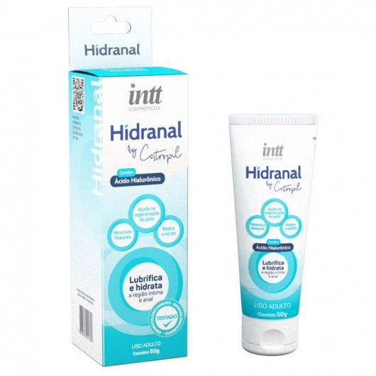 Лубрикант на водной основе Hidranal с гиалуроновой кислотой - 50 гр. - INTT - купить с доставкой в Новочебоксарске