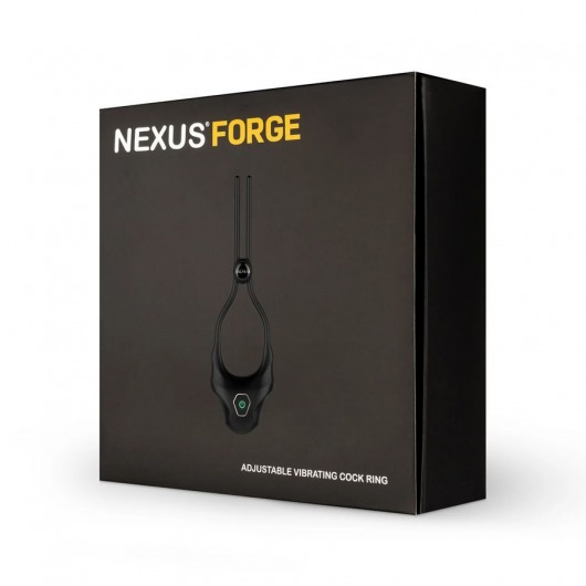 Черное эрекционное лассо с вибрацией Nexus Forge - Nexus Range - в Новочебоксарске купить с доставкой