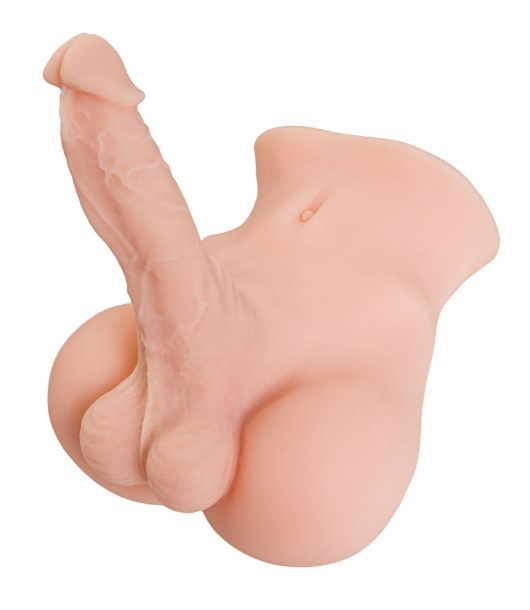 Мастурбатор с фаллосом Manuel - ToyFa - в Новочебоксарске купить с доставкой
