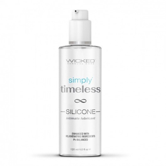 Лубрикант на силиконовой основе Wicked Simply Timeless Silicone - 120 мл. - Wicked - купить с доставкой в Новочебоксарске