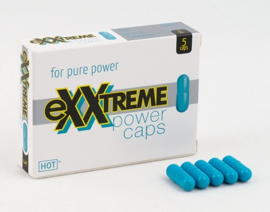 БАД для мужчин eXXtreme power caps men - 5 капсул (580 мг.) - HOT - купить с доставкой в Новочебоксарске
